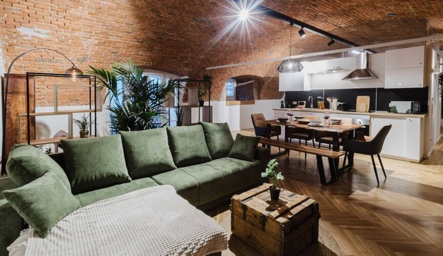 Dreamy Brick Loft- Central & Right on the Ilz