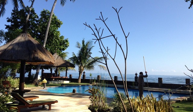 Droomvilla op Bali, direct aan zee