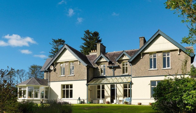 Dunkerron is a luxury self catering manor in a scenic woodland surrounding.
