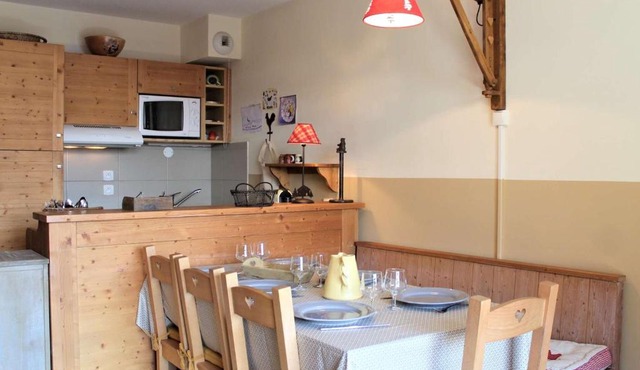 Duplex 3 pièces avec piscine, 6 couchages, à 50m des pistes - Quartier Fontbonne, Vars - FR-1-330B-117