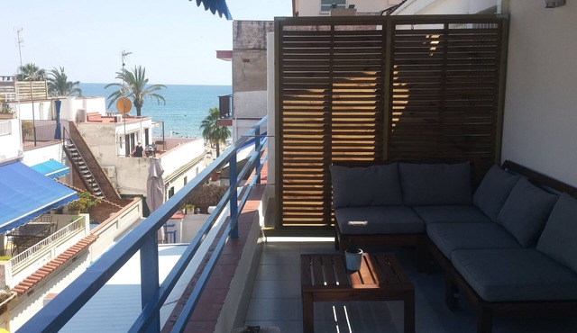 DUPLEX 3 TERRACES, CENTRAL, 50 M SEA, VIEW, RENOVATED 2015