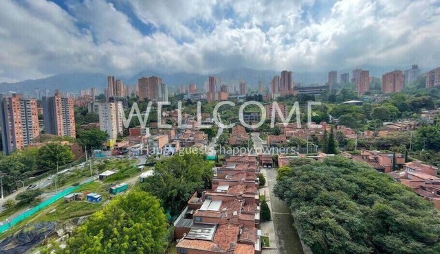 Duplex apartment 10th floor with view, El Poblado