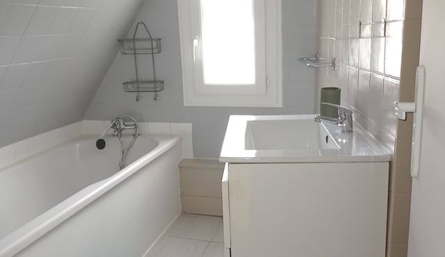 Duplex apartment village house
