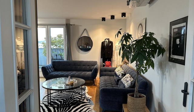 Duplex Avec Terrasses Refait à Neuf en 2023