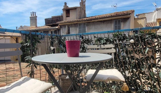 Duplex Avec Terrasse sur les Toits D'aix en Provence - Avec Climatisation