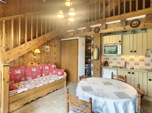 Duplex cosy 35m² près du centre de Combloux, face au Mont Blanc - FR-1-560-19