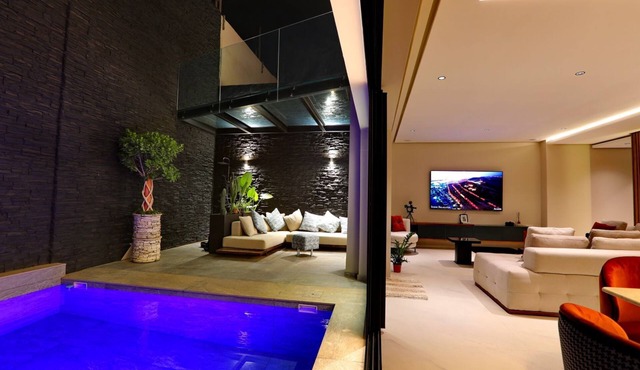 Duplex de Luxe, Piscine Sauna