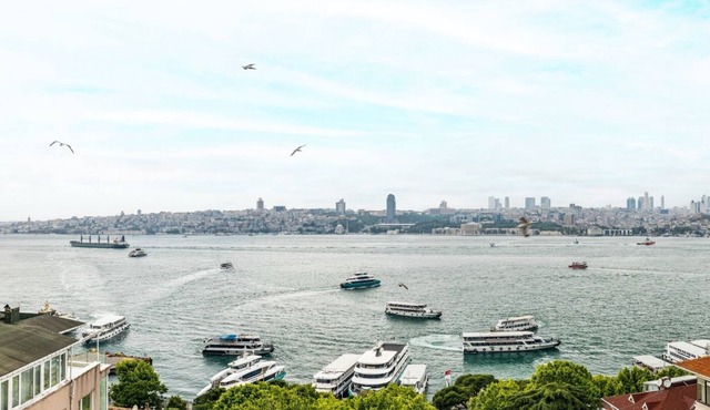 Duplex Flat w Panoramic Bosphorus View and Terrace