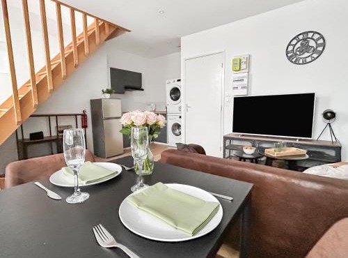Duplex, Studio Le Cycle, clair, calme, parfait à 2