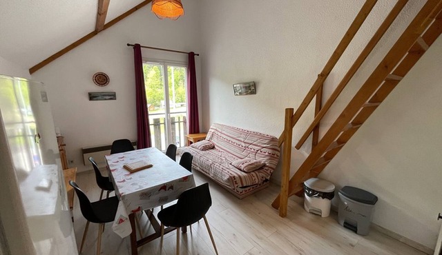 Duplex studio, pets welcome - 4 guests facing slopes