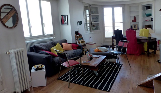 Duplex with balcony Porte de Versailles Paris EXPO 2 rooms/2BR/2WC