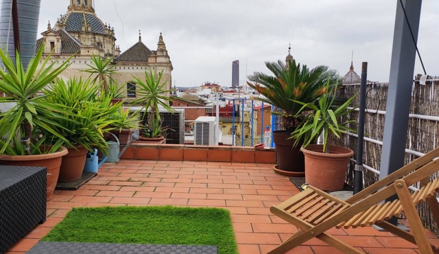 Duplex with Private Terrace in Seville Center