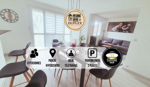 Duplex Work & Play - Proche Hypercentre