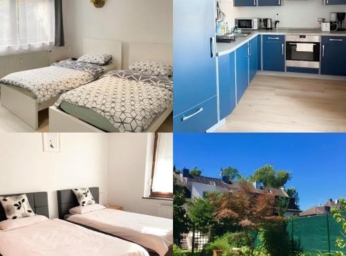Düsseldorf Messe and Airport, 2-bedroom duplex Apartment with Kitchen and Garden