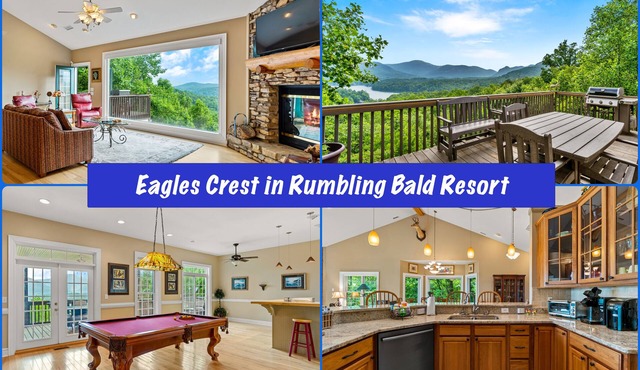 Eagles Crest Big Views 4bed/3.5bath sleeps 8 hot tub resort access