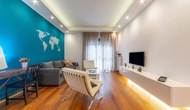 Easylife - Luxurious two-room apartment with balcony and hot tub in the Barona