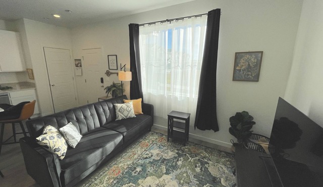 Eclectic relaxing townhome with plenty of space in Johnstown