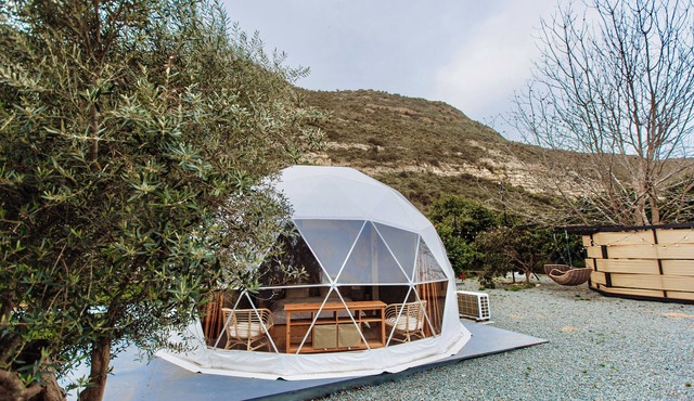 Eco-Boho Mountain Dome - Geometry Park