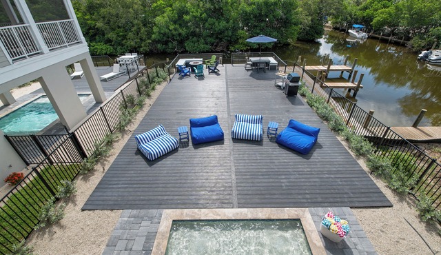 ⚓Eco-Home | Heated Pool, Boat Slip, Fire Pit & Elevator + Min to AMI⚓