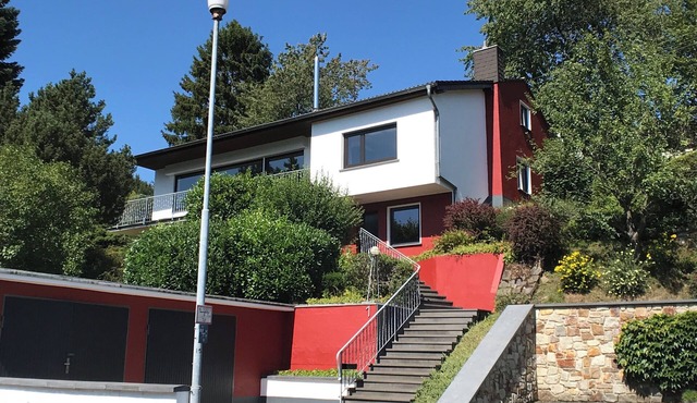 Eifel National Park, modern villa, view, garden, private, center
