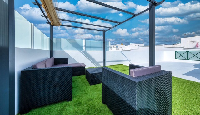 El Golfito -rooftop terrace with sea view