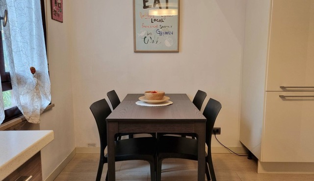 Elegant apartment with garage and small terrace, close to the center