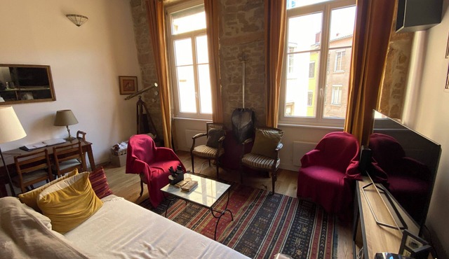Elegant silk worker's apartment in Croix-Rousse