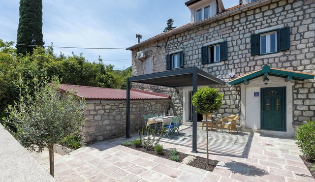 Elegant Stone House by the Sea on the Stunning UNESCO-Listed Bay of Kotor