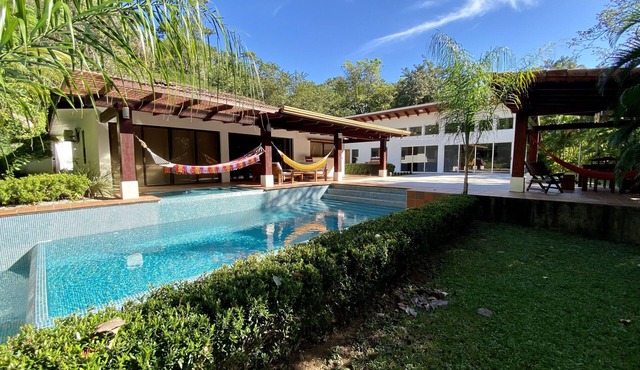 Elegant, tropical villas with pool and great views, minutes from Playa Carrillo
