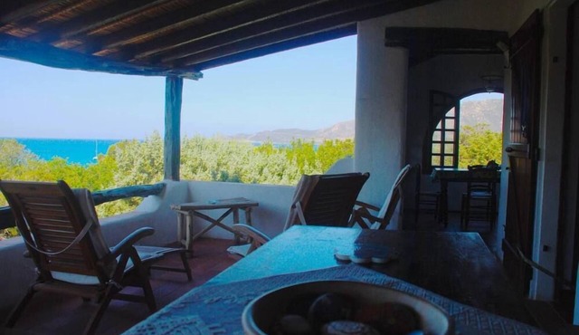 Elegant villa with private entrance to the beach and private gazebo on the beach