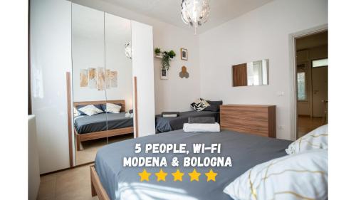 Elegante tra Modena e Bologna, 5 posti, wi-fi