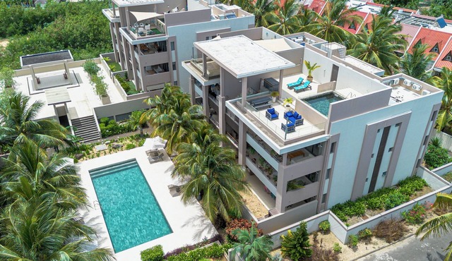 Element penthouse with private pool near the beach