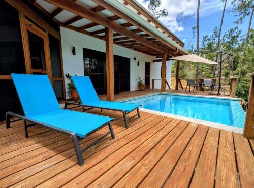 Elevated Off Grid Villa Private Pool waterfall
