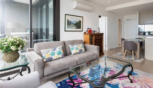 Elevated Waterfront Stay with Indoor Pool and Views
