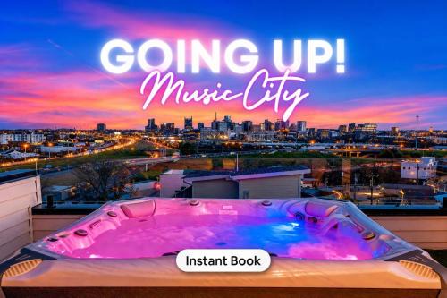 Elevator with Rooftop Hot Tub & Spacious Yard