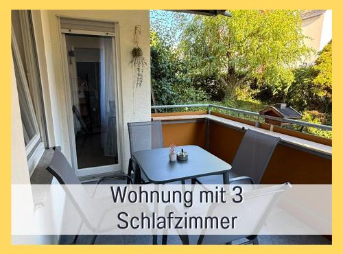 ELODI-Living Apartment Fellbach, 3 Zimmer, top für Familien und Geschäftsreisen, super ausgestattet mit PKW Stellplatz