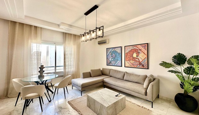 Elyssa superbe appartement aux Jardins de Carthage