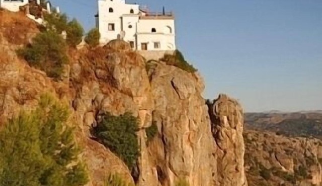 Enchanting cliff top house