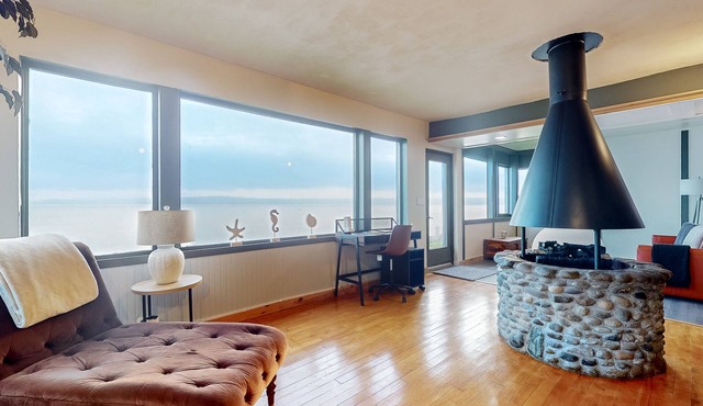 Enchanting & tranquil waterfront escape with patio, fire pit, & amazing views