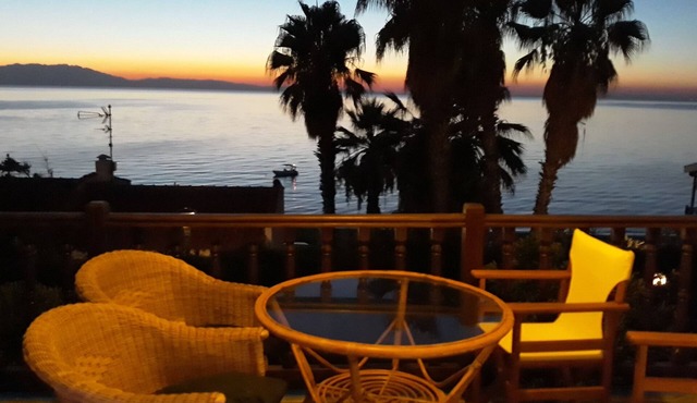 Engrossed in the breathtaking sunset