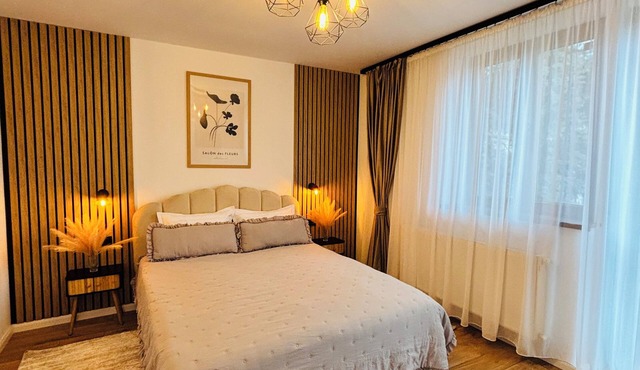 Enjoyable 1-bedroom apartment with AC in charming Piatra Neamț