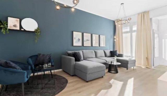 Enjoyable 2-bedroom apartment in peaceful Berlin neighborhood