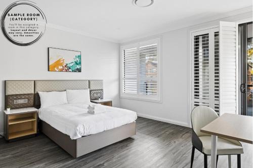 Ensuite Bathroom Comfort Double Bed at Central Cabramatta