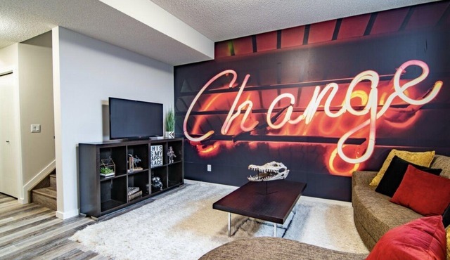 Entire luxury basement suite in Liberty Landing.