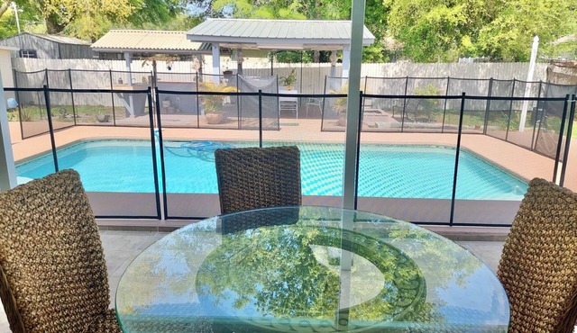 Entire Pool House with BBQ, Fire pit and GYM