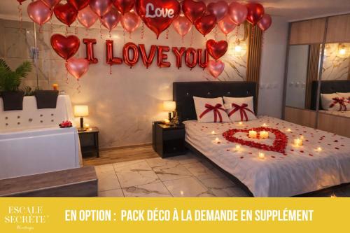 Escale secrète Montargis Jacuzzi Appart Climatisé Parking gratuit