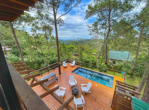 Escpate al Bosque Villa Completa Piscina BBQ Hasta 12 Huspedes