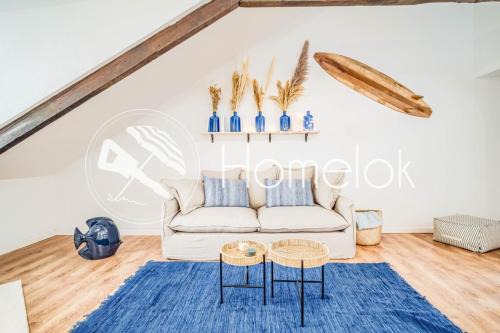 Esprit Surf en Centre-Ville Studio Mezzanine
