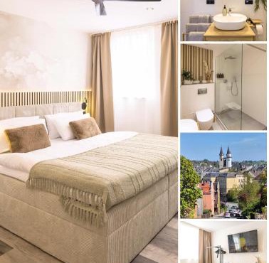 EssenzApartment Hof, 24h Checkin, Parkplatz, WLan300Mbit