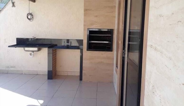 Excellent duplex penthouse one block from Prainha beach with partial sea view.